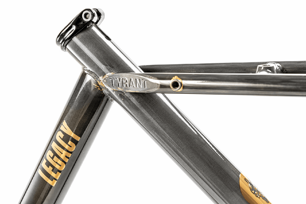 Legacy Raw Steel Gloss - Tyrant Bikes USA