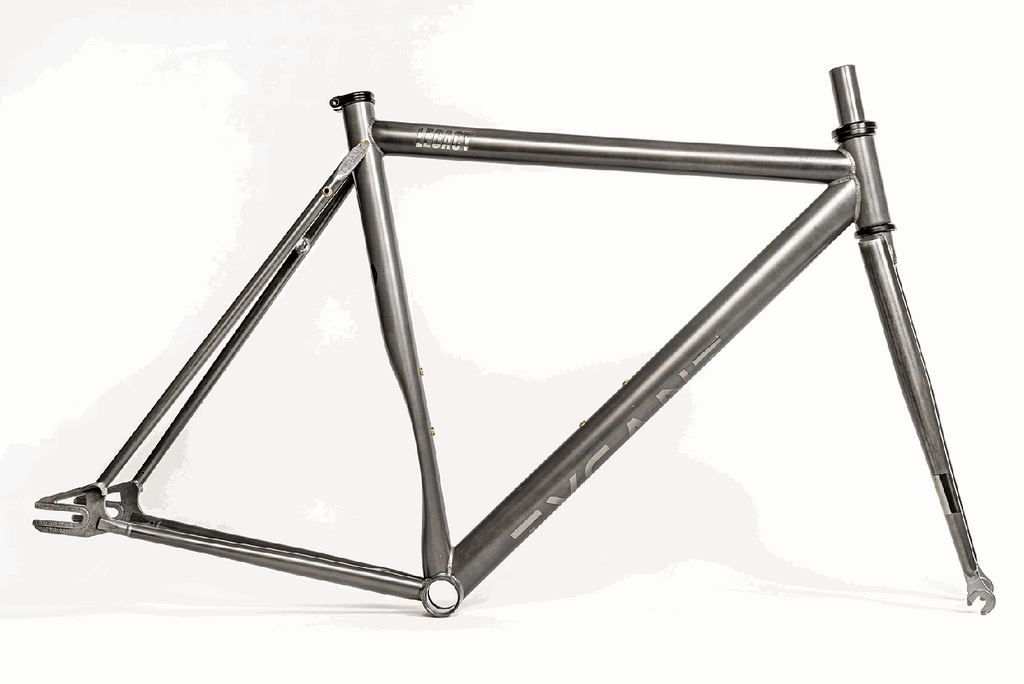 Legacy Raw Steel Matte - Tyrant Bikes USA