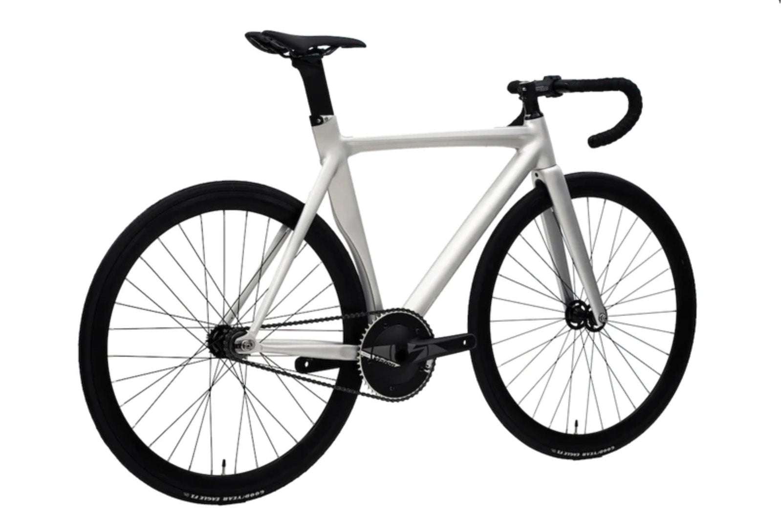 Monarch Complete Bike - Nickel Polish Matte ICE - Tyrant Bikes USA