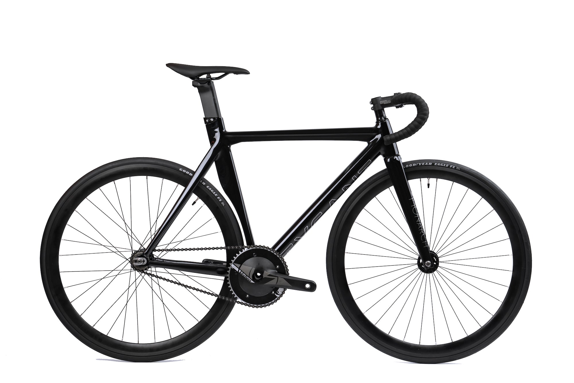 Monarch Premium Complete — Black Gloss (Frame Kit + Premium Build Kit) - Tyrant Bikes USA