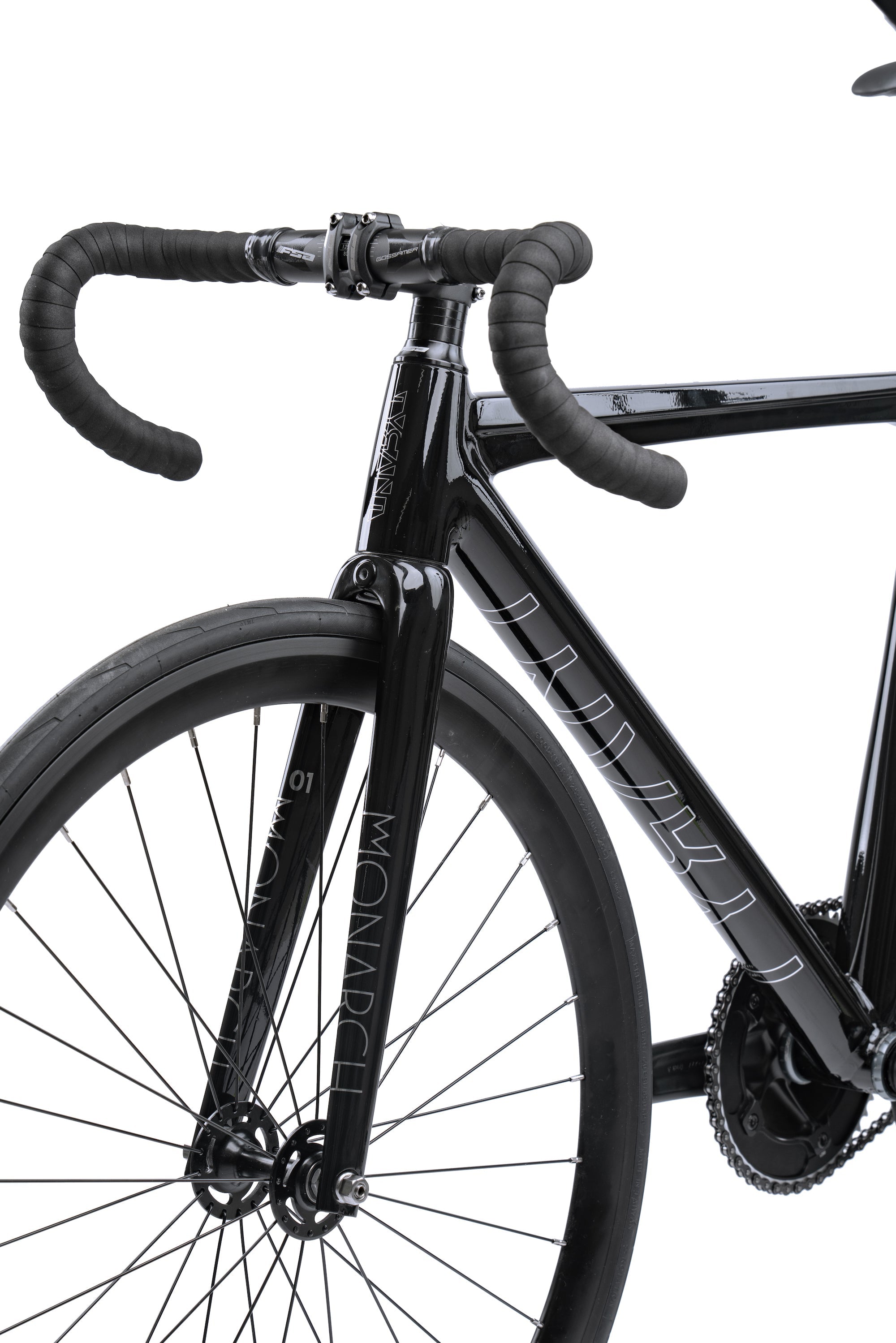 Monarch Frame Kit Black Gloss + Premium Build Kit - Tyrant Bikes