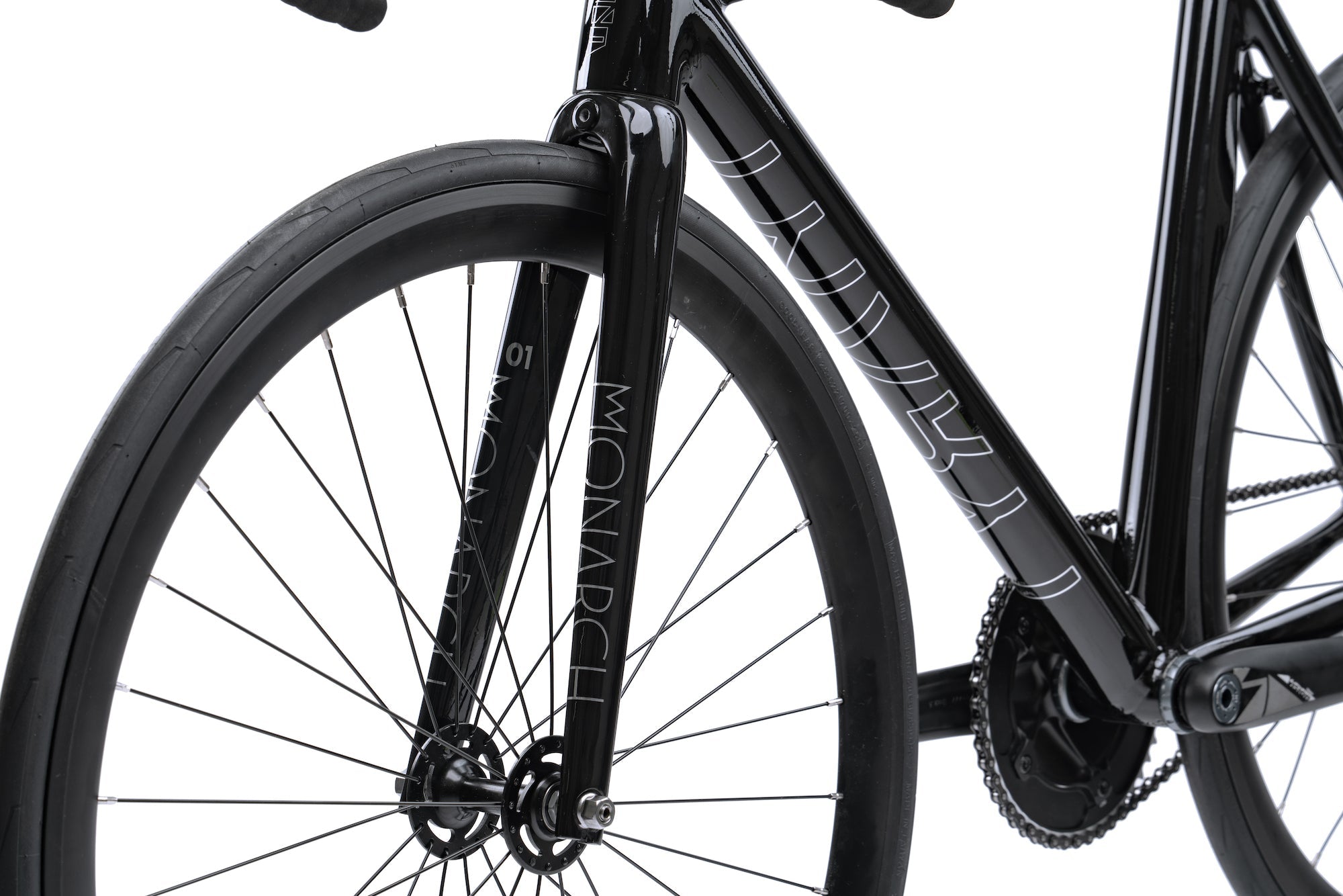 Monarch Frame Kit Black Gloss + Premium Build Kit - Tyrant Bikes