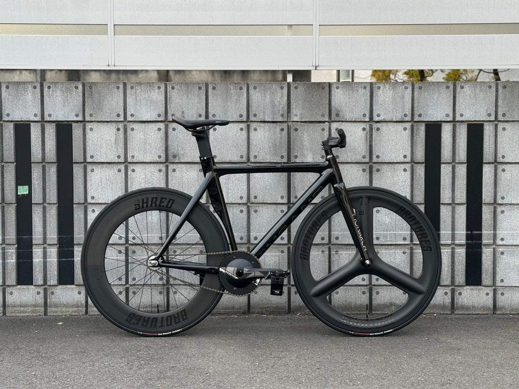 Monarch Street Complete — Black Gloss (Frame Kit + Street Build