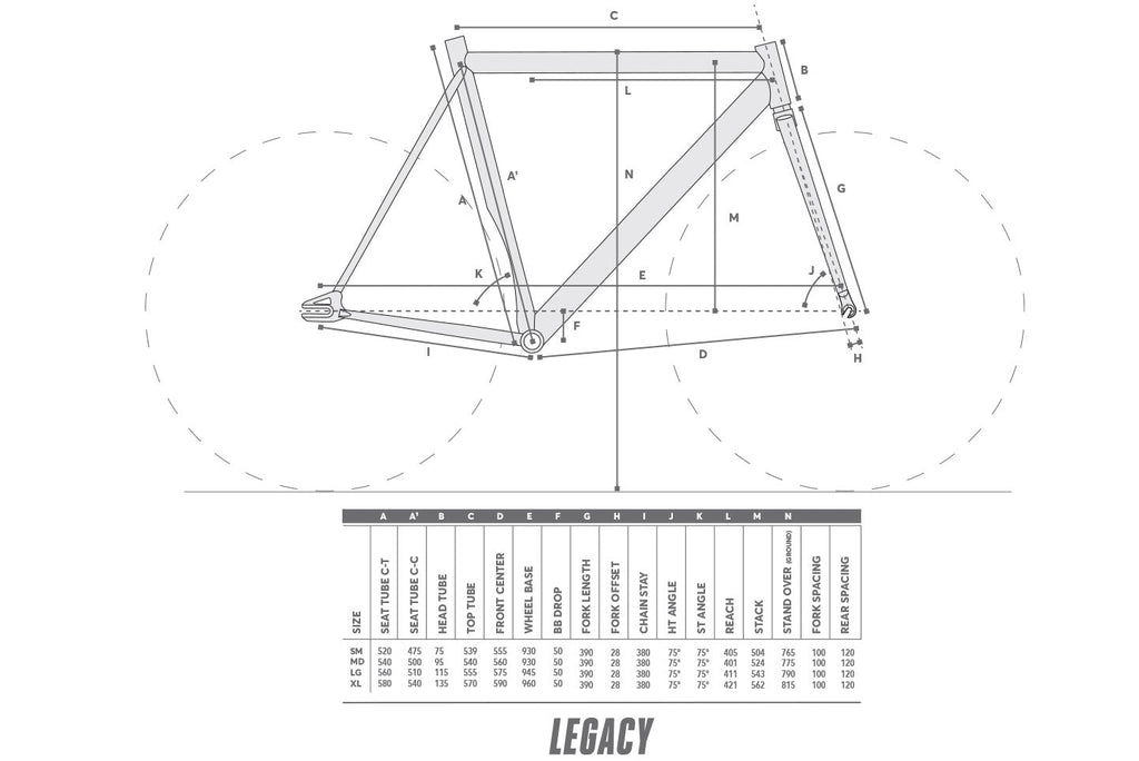 Legacy Raw Steel Gloss - Tyrant Bikes USA